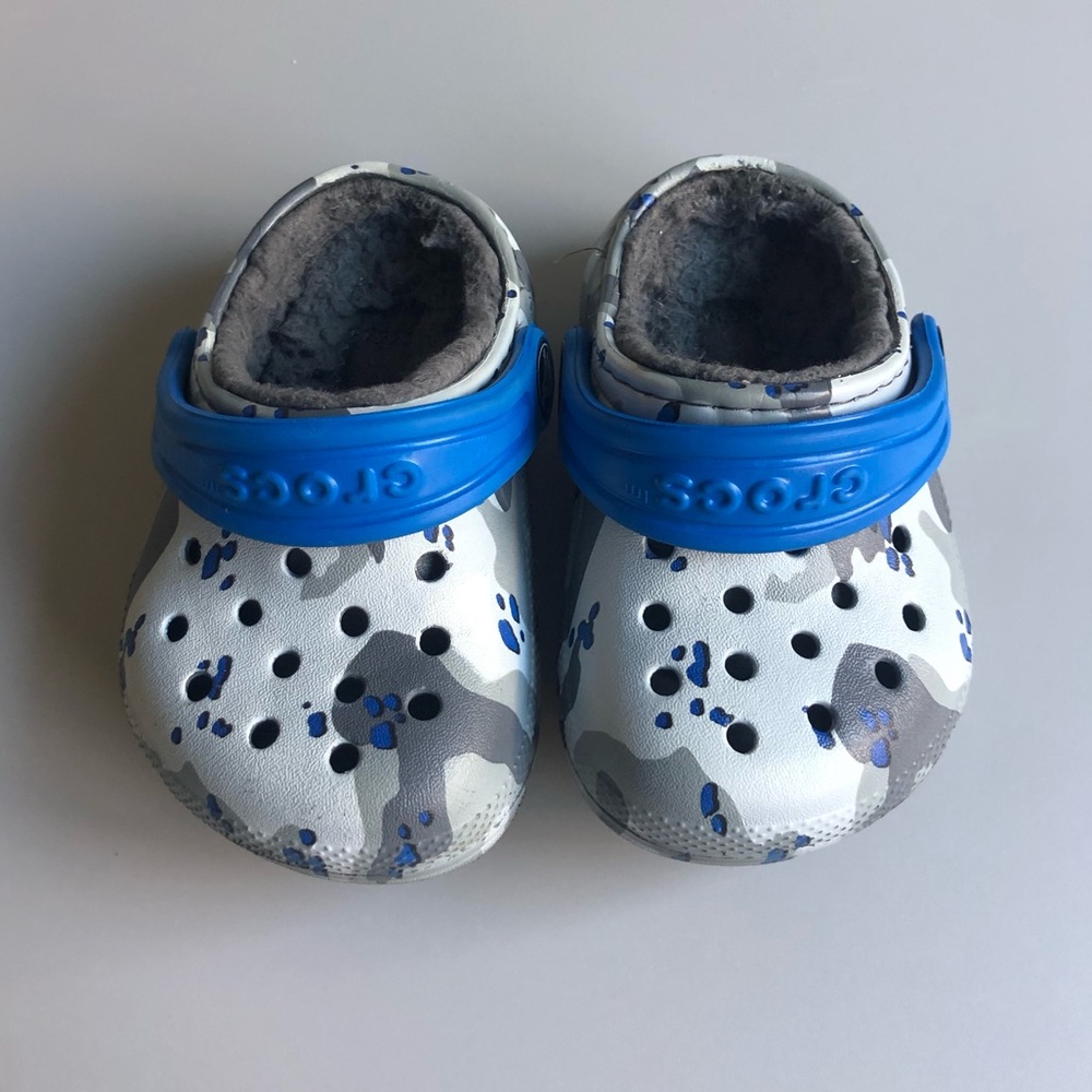 Crocs Kids Classic Lined Clog Size: C4